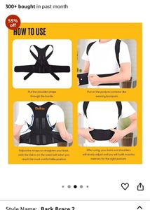 Posture corrector 🏋️‍♀️💪✨back support