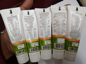Mamaearth Vitamin C Face Wash And Cream Combo Of 5