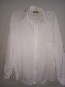 White Button-Down Shirt