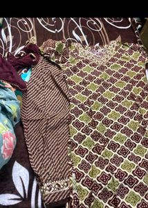 Kurta Set With Afgani Pant