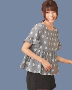 Grey Colour Beautiful Top