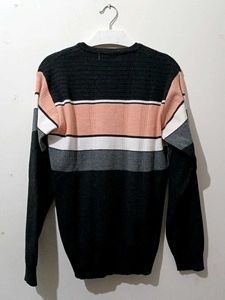 Kyro Striped V-Neck Sweater