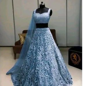 Lehenga Top With Dupatta