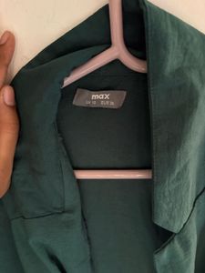 Green MAX Trench Coat