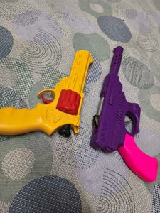 Two Toy Gun Combo For Kids Play Purpose