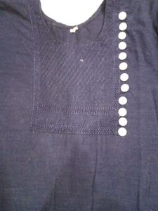 Beautiful Kurta With 3/4th Sleeve Length