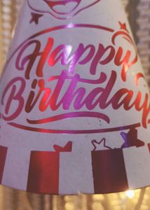 Party Popper With Birthday Cap