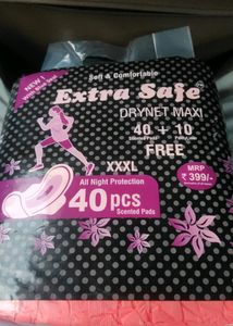 40+10 SANITARY PADS DRYNET (TOTAL 50COUNTS)(WOMEN)