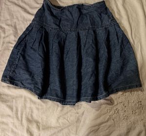 Cute Denim Mini Skirt