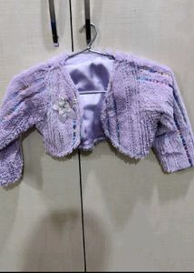 Cute Girls Dress with Jacket