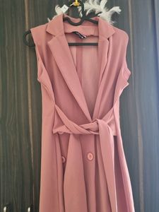 Peach Mini Dress