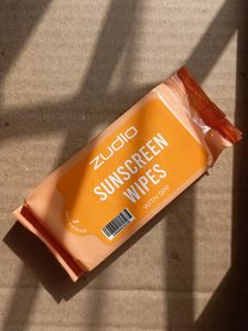 Zudio Sunscreen Wipes