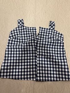 Checked top