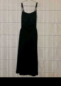 Black Fit &amp; Flare Dress