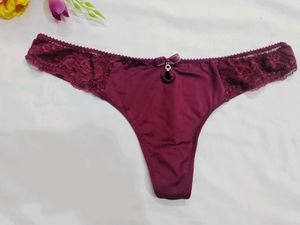 🇳🇿💫💗 Today Sale Burgundy Lace Thong