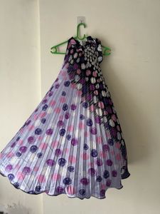 Retro Pleated Dress