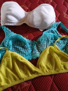 sexy Lace Bras- 32B [2pcs]