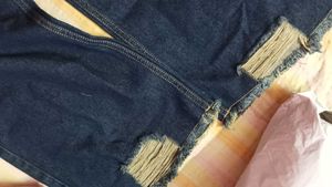 Distressed Denim Jeans