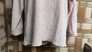 Cute Pink Polka Dot Sweater