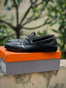 Cole And Hommey Black Formal Loafers