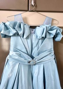 Cute Blue Party Dress