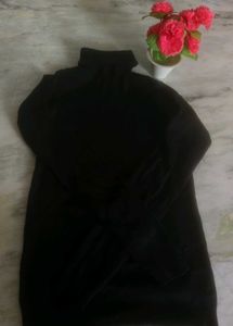 Black Turtleneck Sweater