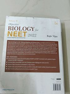 Objective Biology for NEET 2022, Volume II