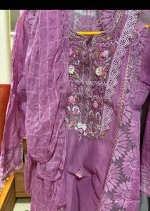 Organza Kurta Dupatta Set