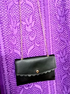 Black Sling Pouch