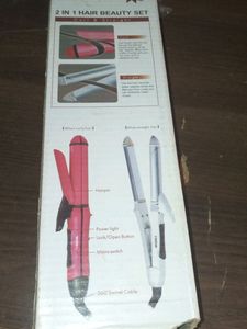 2 in One Hair Straightener And Curler
