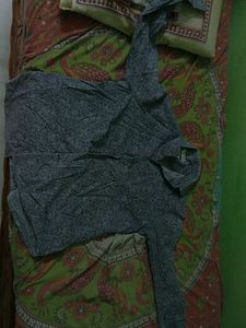 Blue And White Shaded Shirt
