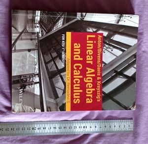 Anton/Bivens/Davis & Kreyszig's Linear Algebra and Calculus