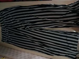Striped Wide Leg Pants Plazo Daily Waresoftfreesiz