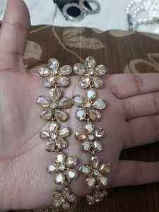 5 layered party earrings