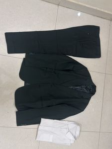 Men's Dark Green Suit with White Shirt &Trouser