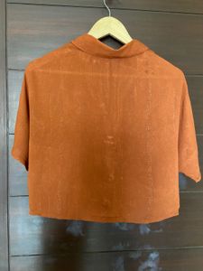 Only Women’s Rust Colour Top (S)