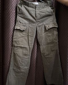 Olive Green Cargo Pants