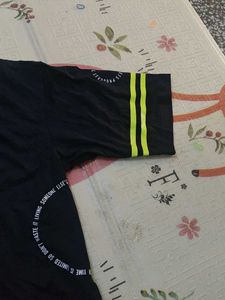 Price Drop New Navy Blue Tshirt Shoulder Loose F