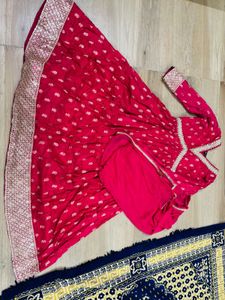 Pink Embroidered Anarkali Suit