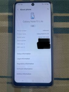 Samsung Note 10 Lite
