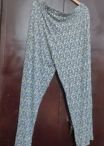 Grey Pyjama Lower Floral Print for 42 Waist