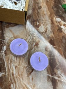 Tealight Lavender Scented Candle -4pcs