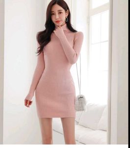 Pink Bodycon Mini Dress