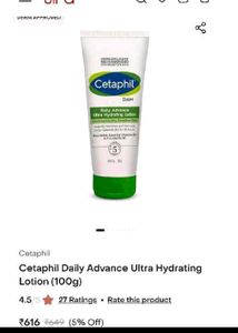 Cetaphil Moisturizer Face Cream &amp; Derma Cleanser