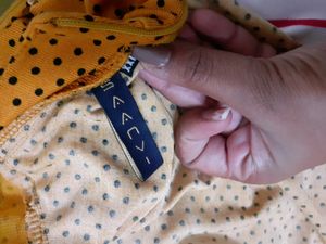Mustard Color Feral Top