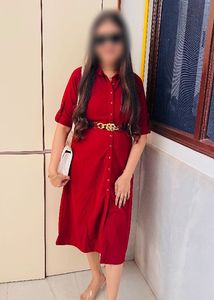 Beautiful dress with belt