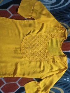 Yellow Kurti