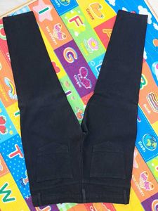 Black Straight Leg Jeans