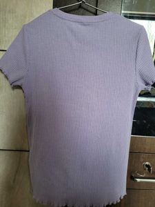 Lavender Bloom Cotton Top