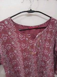 Paisley Print Top